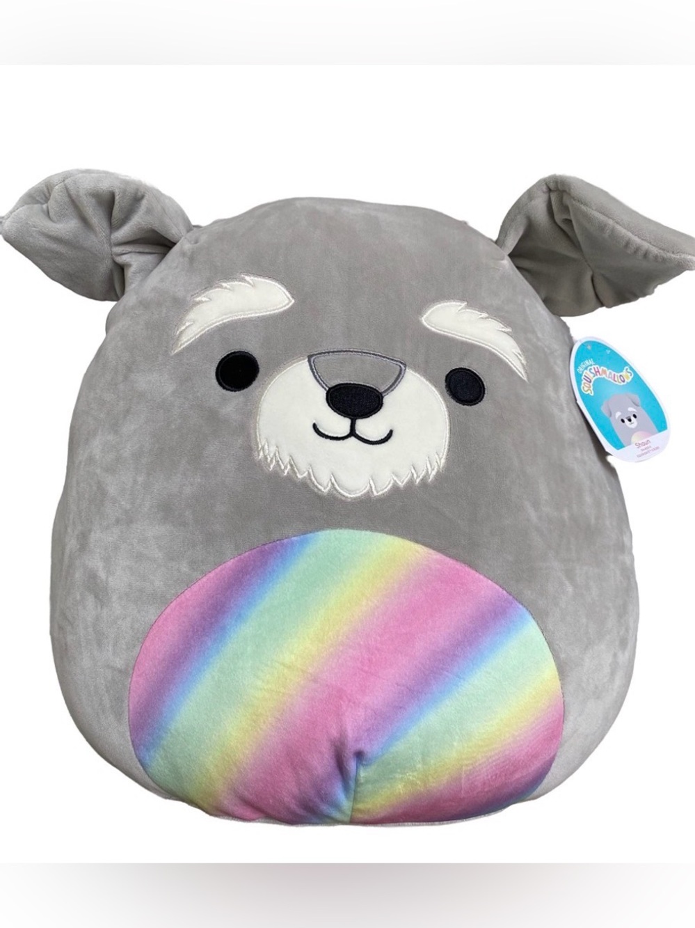 Schnauzer squishmellow . Large size. 

15” tall. 16” wide Not new with tags.EUC